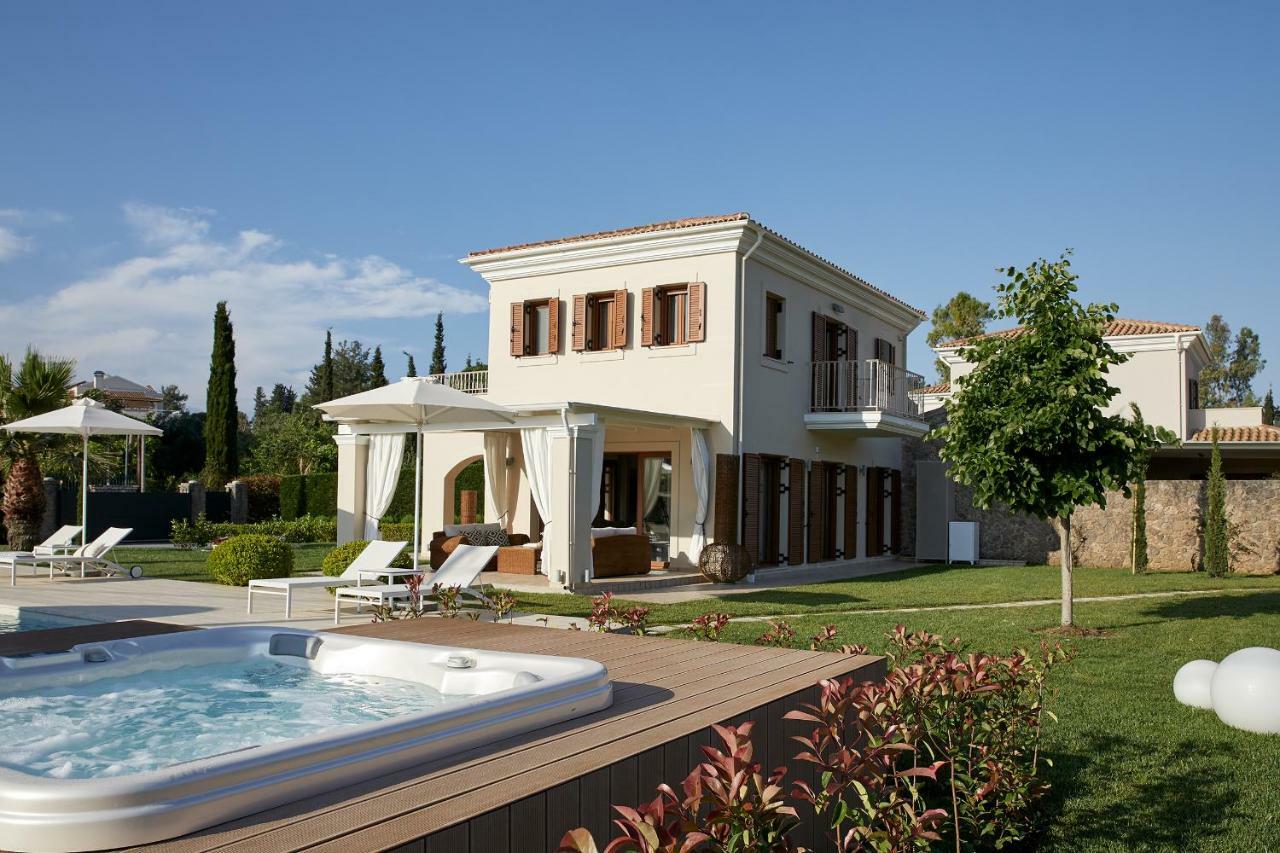 S & O Villas Corfu Дассия Экстерьер фото