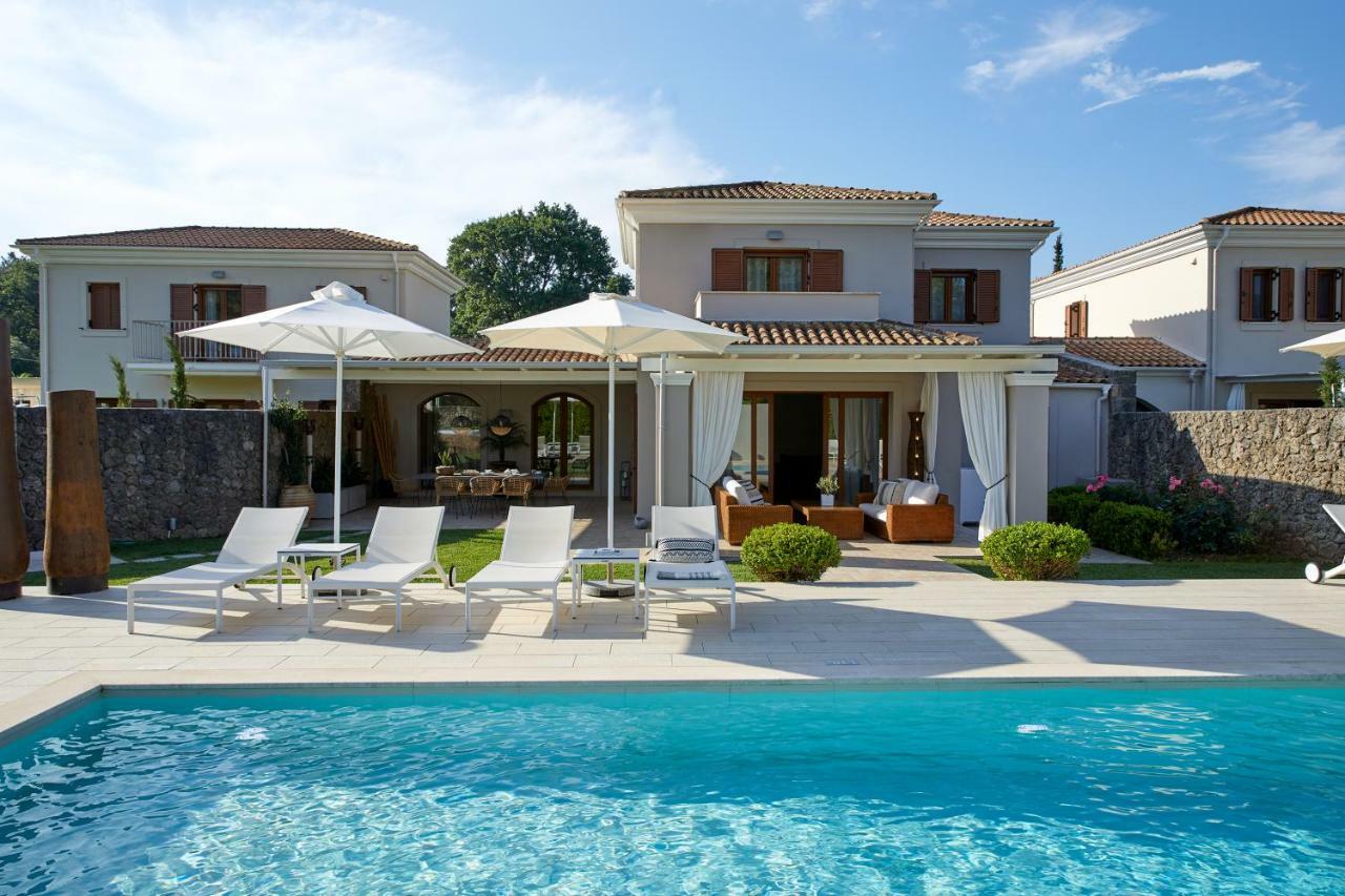 S & O Villas Corfu Дассия Экстерьер фото