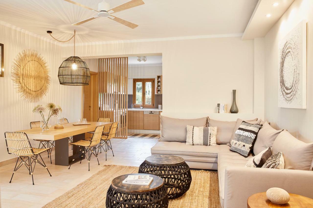 S & O Villas Corfu Дассия Экстерьер фото