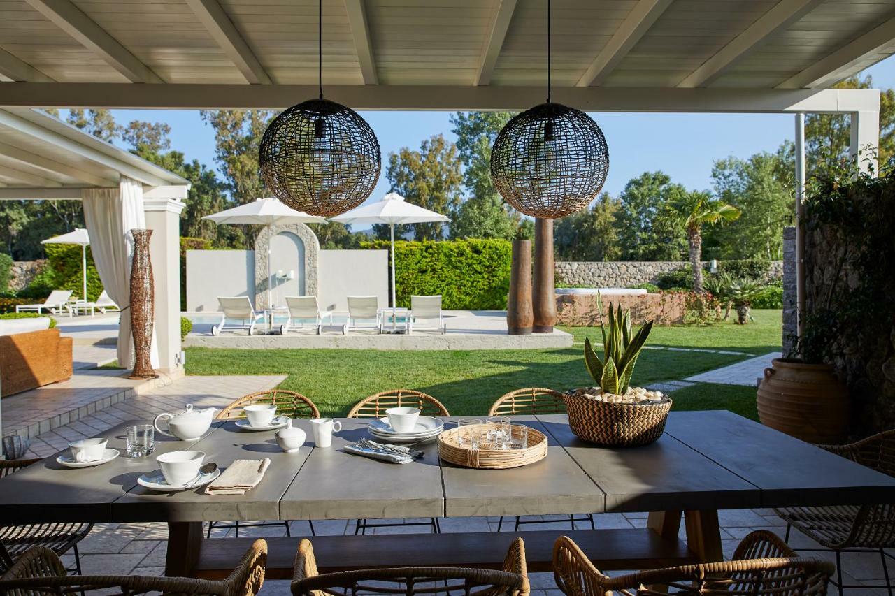 S & O Villas Corfu Дассия Экстерьер фото